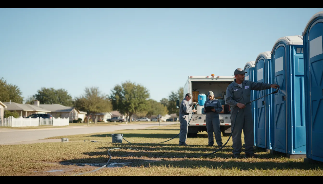 Long-Term Portable Toilet Rental in Lawrence, MI near me